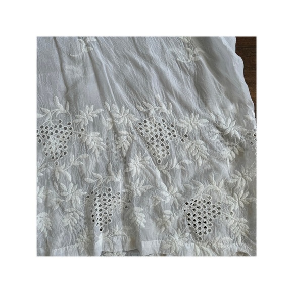 Johnny Was Ellie Cupro white tunic top size PL - Picture 3 of 8